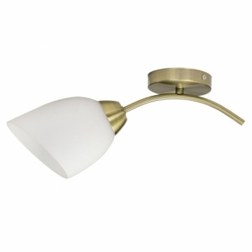 Настенный светильник Activejet Белый Позолоченный Металл Cтекло 40 W 40 x 12 x 20 cm