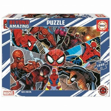 Puzle un domino komplekts Spider-Man Beyond Amazing 1000 Daudzums