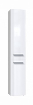 Top E Shop Bathroom cabinet NEL II 31x30x174 cm, white, glossy
