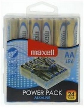 MAXELL Battery alkaline LR6 VALUE BOX, 24 pcs.