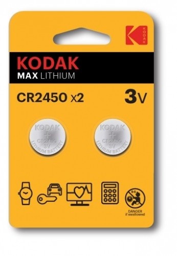 Kodak CR2450 Single-use battery Lithium image 1