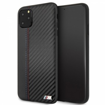 Etui hardcase BMW BMHCN65MCARBK iPhone 11 Pro Max czarny|black PU Carbon