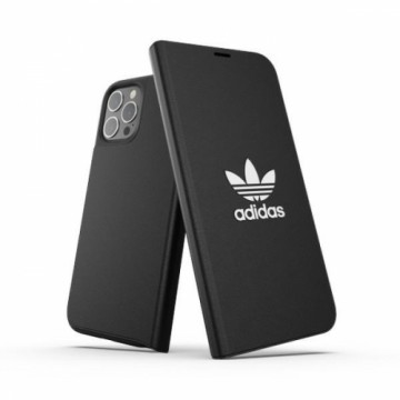 Adidas OR Booklet Case BASIC iPhone 12 Pro Max 6,7" czarno biały|black white 42228