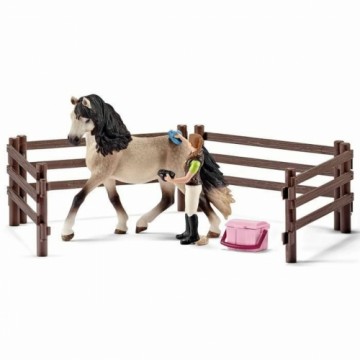 Playset Schleich Andalusian horses care kit Plastmasa