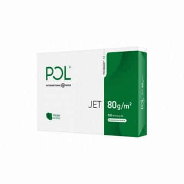 Papīra drukāšanai POL International Paper Jet Balts A4 500 Loksnes