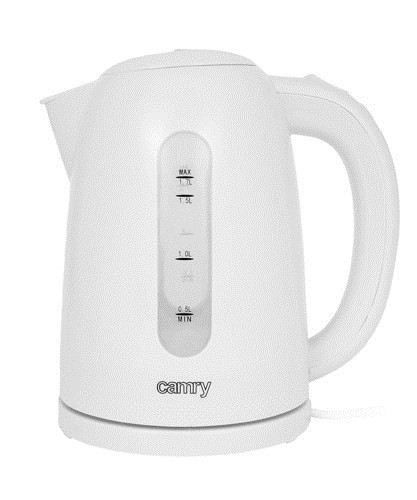 Adler Camry CR 1254W electric kettle 1.7 L White 2200 W image 1