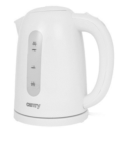 Adler Camry CR 1254W electric kettle 1.7 L White 2200 W image 2
