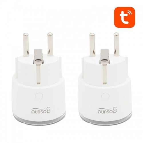 Smart plug WiFi Gosund SP111 3680W 16A, Tuya 2-pack image 2