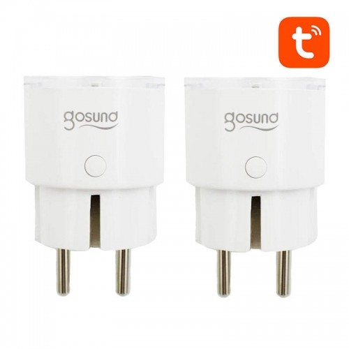 Smart plug WiFi Gosund SP111 3680W 16A, Tuya 2-pack image 3