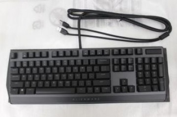 Dell  
         
       SALE OUT.   Alienware Gaming Keyboard AW510K English Numeric keypad Wired Mechanical Gaming Keyboard RGB LED light EN USB USED AS DEMO, FEW SCRATCHES