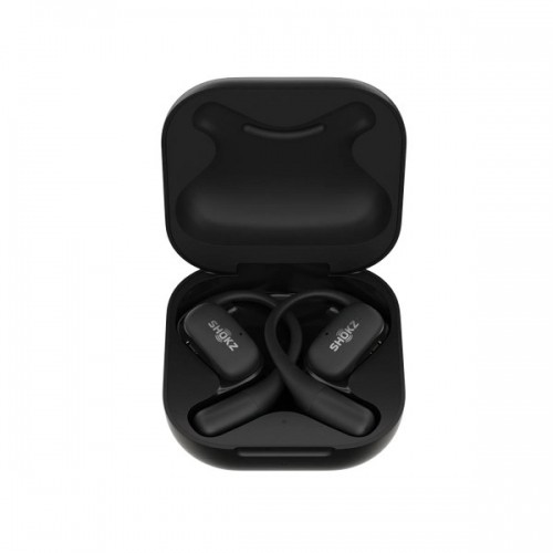 SHOKZ OpenFit Headphones Wireless Ear-hook Calls/Music/Sport/Everyday Bluetooth Black image 4