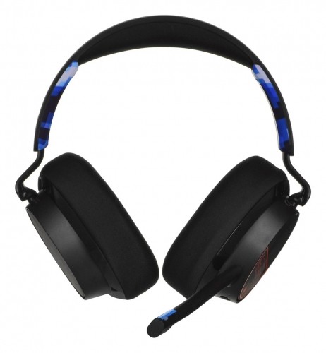 Skullcandy Slyr Multi-Platform Wired Blue Digi-Hype Headphones image 2