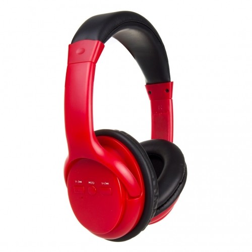 Audiocore V5.1 wireless bluetooth headphones, 200mAh, 3-4h working time, 1-2h charging time, AC720 R red image 4