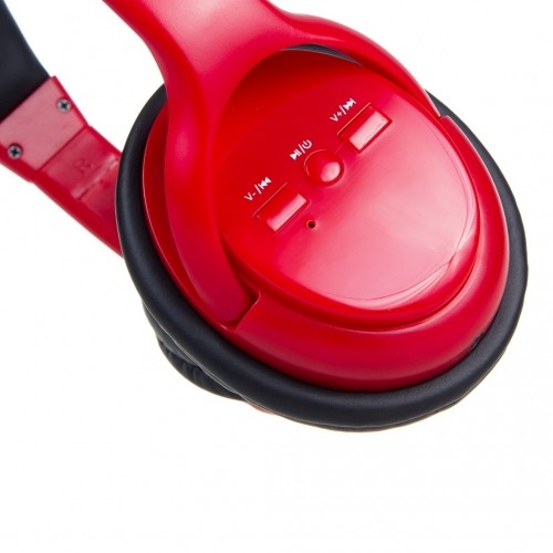 Audiocore V5.1 wireless bluetooth headphones, 200mAh, 3-4h working time, 1-2h charging time, AC720 R red image 5