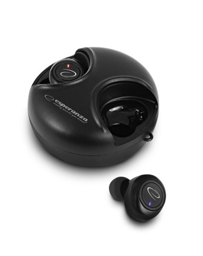 Esperanza EH228K Bluetooth In-Ear Headphone TWS Black image 1