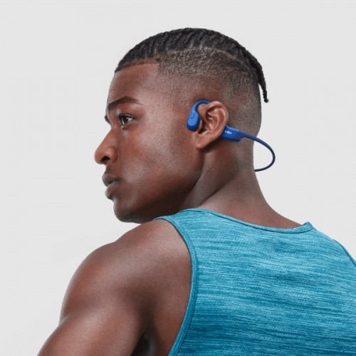 SHOKZ Openrun Mini Headphones Wireless Neck-band Calls/Music Bluetooth Blue image 4