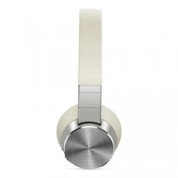 Lenovo Yoga Headset Wired & Wireless Head-band Bluetooth Cream, White