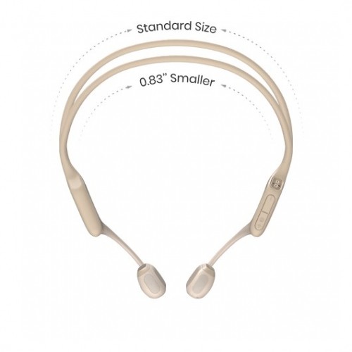 SHOKZ OpenRun Pro Headphones Wireless Ear-hook Sports Bluetooth Beige image 2