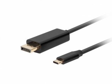 Lanberg CA-CMDP-10CU-0030-BK video cable adapter 3 m USB Type-C DisplayPort Black