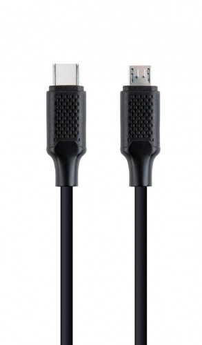 Gembird CC-USB2-CMMBM-1.5M USB cable USB 2.0 USB C Micro-USB B Black image 1