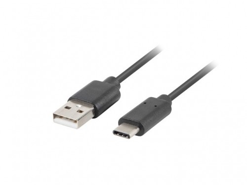 Lanberg CA-USBO-10CU-0005-BK USB cable 0.5 m USB 2.0 USB A USB C Black image 1