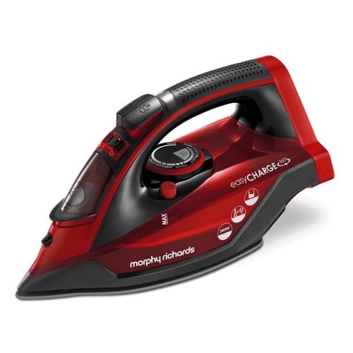 Morphy Richards 303250 iron Steam iron Ceramic soleplate 2400 W Black, Red image 2