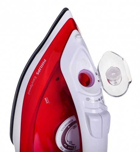 Philips EasySpeed GC1742/40 iron Dry & Steam iron Non-stick soleplate 2000 W Red, White image 4