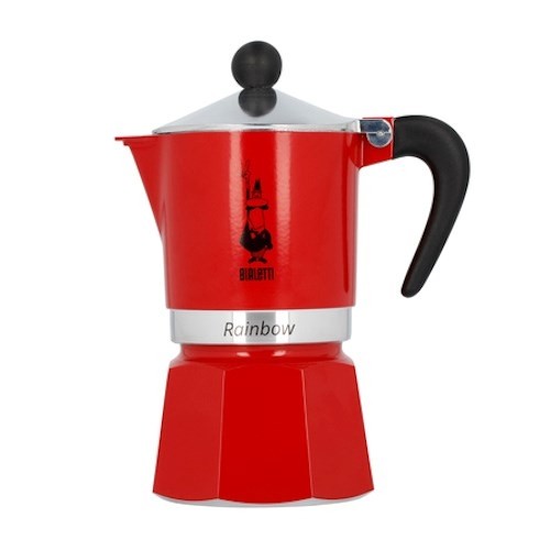 Bialetti Rainbow 6tz red coffee machine image 1