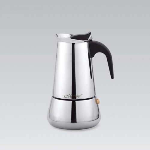 Maestro 4 cup coffee machine MR-1660-4 silver image 1
