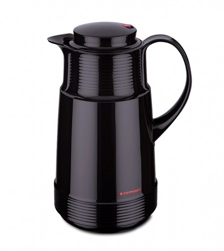 ROTPUNKT Thermos jug, 1.0 l, ristretto (black) image 1