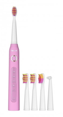 FAIRYWILL SONIC TOOTHBRUSHES 507 PINK AND BLACK image 4
