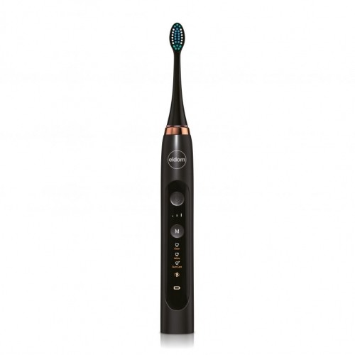 ELDOM DENTA sonic toothbrush, 9 operating modes, rechargeable, black image 2