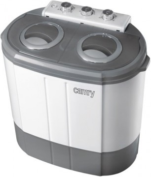 Adler Camry Premium CR 8052 washing machine Top-load 3 kg Grey, White