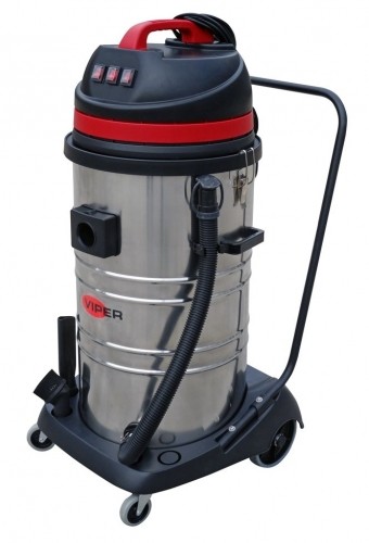 Wet & Dry Vacuum Cleaner Nilfisk Viper LSU395-EU 3 motors 95 l Black, Red, Stainless Steel image 5