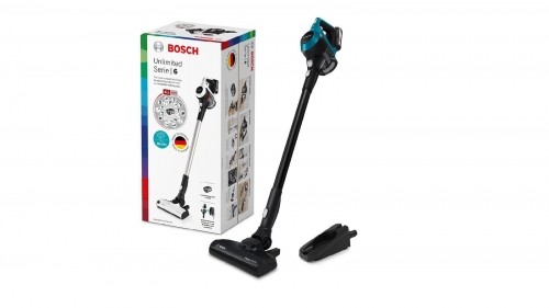 Bosch Serie 6 BBS611LAG stick vacuum/electric broom Battery Dry Bagless 0.3 L Blue 2.5 Ah image 4
