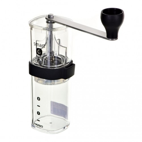 Hario MSG-2-TB coffee grinder Burr grinder Black,Transparent image 3