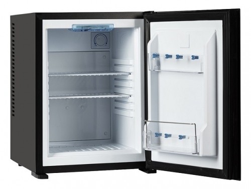 MPM-30-MBS-06/L Minibar refrigerator Freestanding Black with GLASS FRONT BLACK image 2