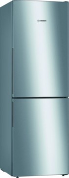 Bosch Serie 4 KGV33VLEA fridge-freezer Freestanding 289 L E Stainless steel