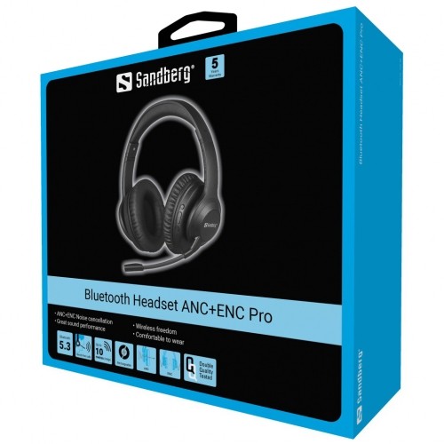 Sandberg 126-45 Bluetooth Headset ANC+ENC Pro image 5