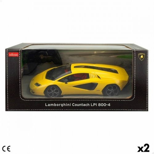 Ar Pulti Vadāma Automašīna Lamborghini Countach LPI 800-4 1:16 (2 gb.) image 1