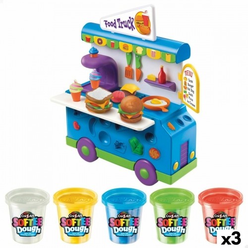 Пластилиновая игра Softee Food Truck (3 штук) image 1