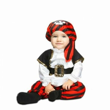 Маскарадные костюмы для младенцев My Other Me 0-6 Months Пират Белый Разноцветный (4 Предметы)