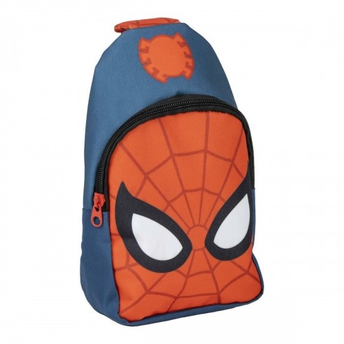 Bērnu soma Spider-Man Pleca Soma Zils Sarkans 13 x 23 x 7 cm image 1