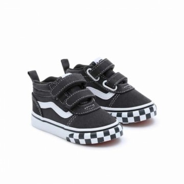 Повседневная обувь детская Vans Ward Mid V TD Check Bumper  Чёрный