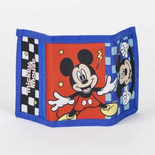 Sunglasses and Wallet Set Mickey Mouse 2 Daudzums Zils image 3