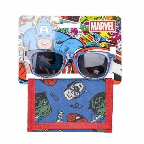 Sunglasses and Wallet Set The Avengers 2 Предметы Синий image 1