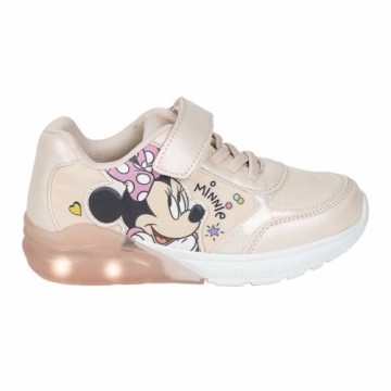 Sporta apavi ar LED Minnie Mouse Rozā
