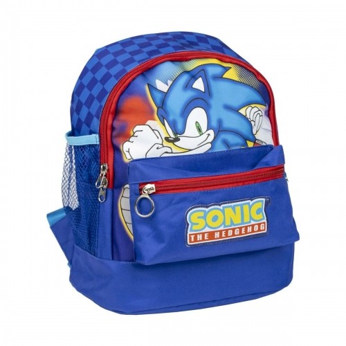 Pārgājienu mugursoma Sonic Bērnu 25 x 27 x 16 cm Zils image 1