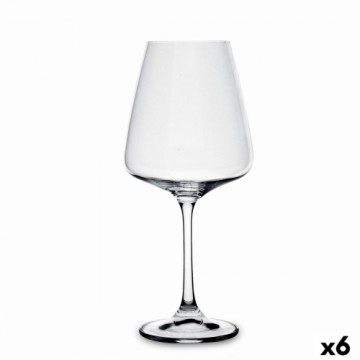 Vīna glāze Bohemia Crystal Loira Caurspīdīgs Stikls 450 ml (6 gb.)