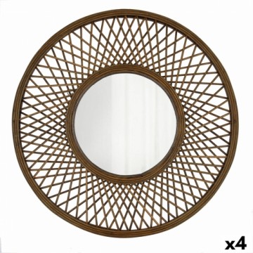 Настенное зеркало Vinthera Moa ротанг Натуральный 59 cm (4 штук)